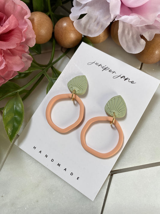 Spring Fling | Dangle Hoop Earrings