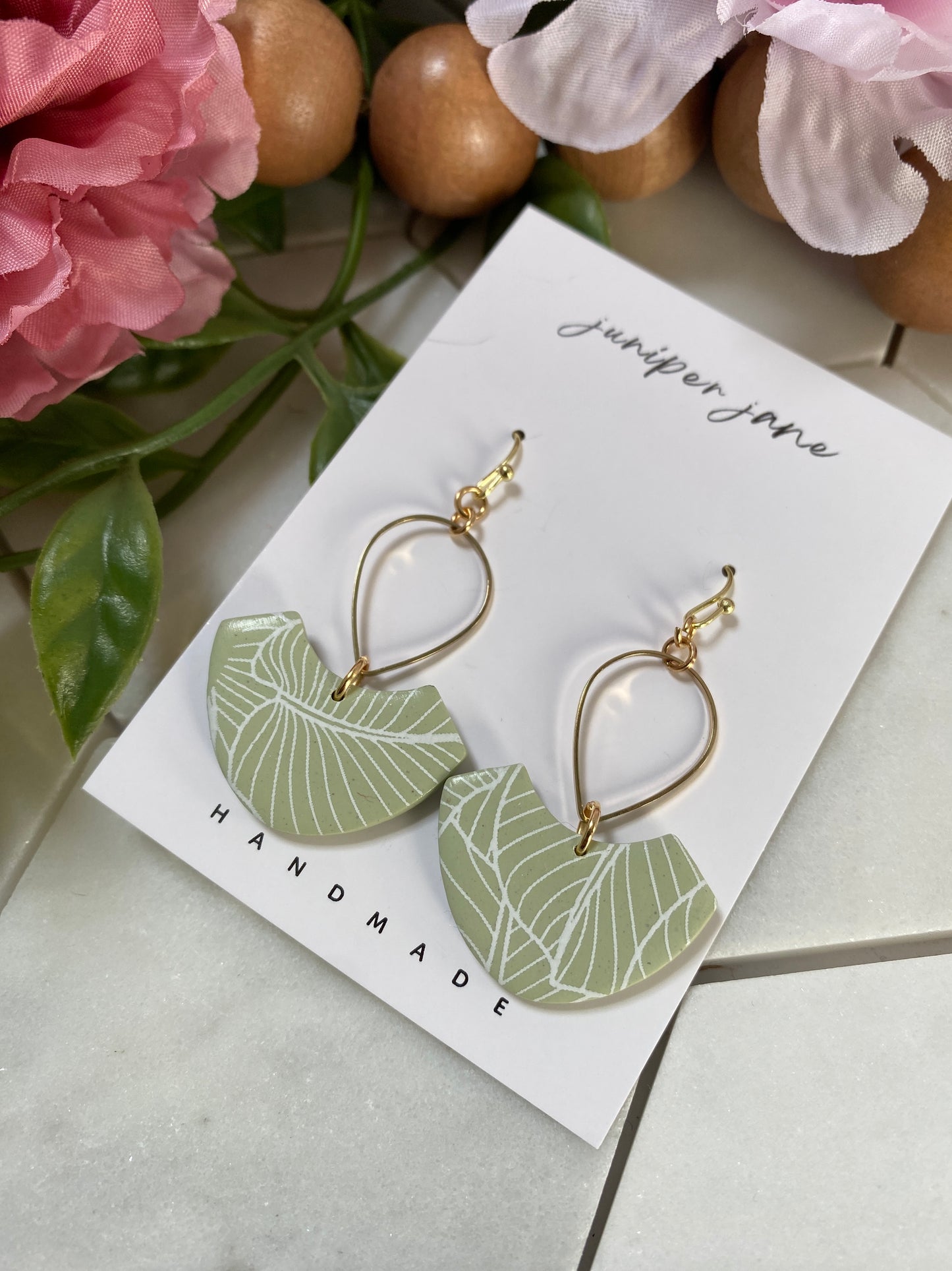 Spring Fling | Arch Dangle Earrings