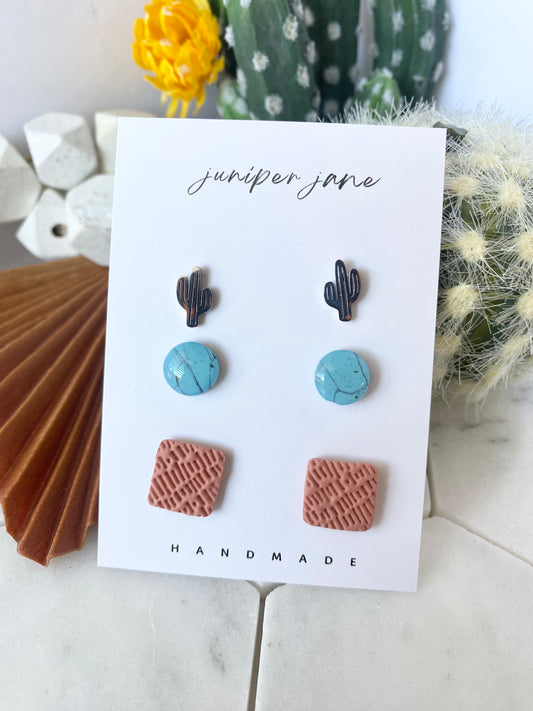 Copper Canyon | Stud Trio Set