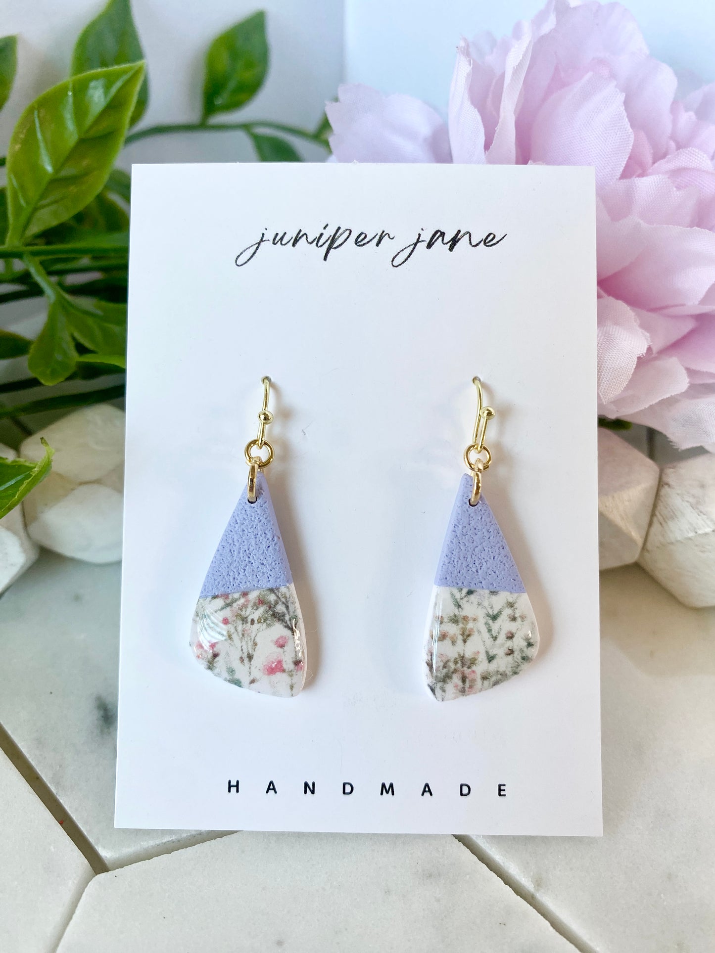 The Secret Garden | Pastel Dangle Earrings