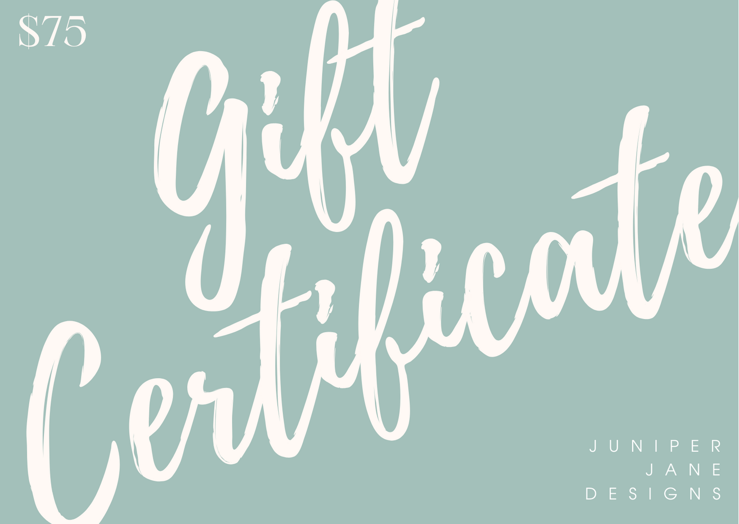 Juniper Jane Gift Card | $75